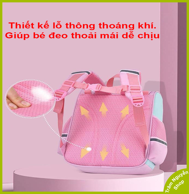 Balo Chống Gù Lưng Cho Các Bé Đến Trường