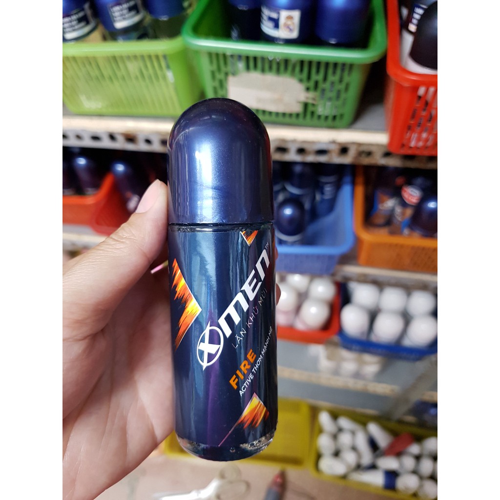 [HCM]Lăn khử mùi XMen Fire Active thơm mạnh mẽ 50ml