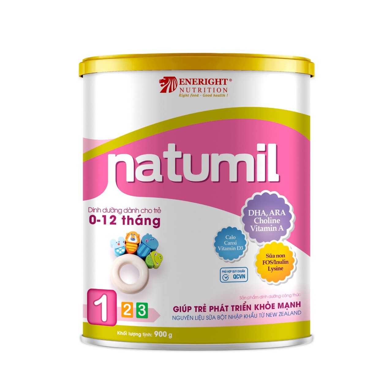 Sữa Bột Natumil Số 1 lon 900g