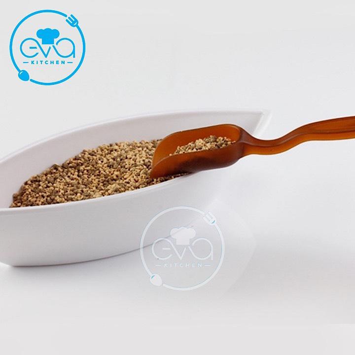 [HCM]Muỗng Múc Trà Nhựa Nâu Teaspoon