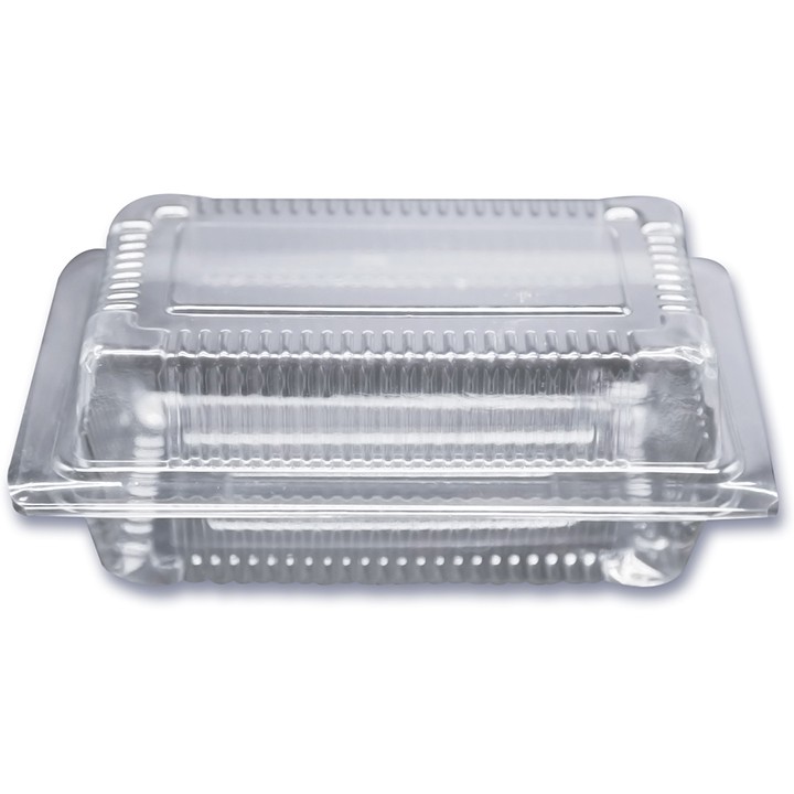 COMBO 100 HỘP NHỰA  H04 ĐỰNG BÁNH BÔNG LAN SU KEM 17 CM x 8,5 x 7cm - H04