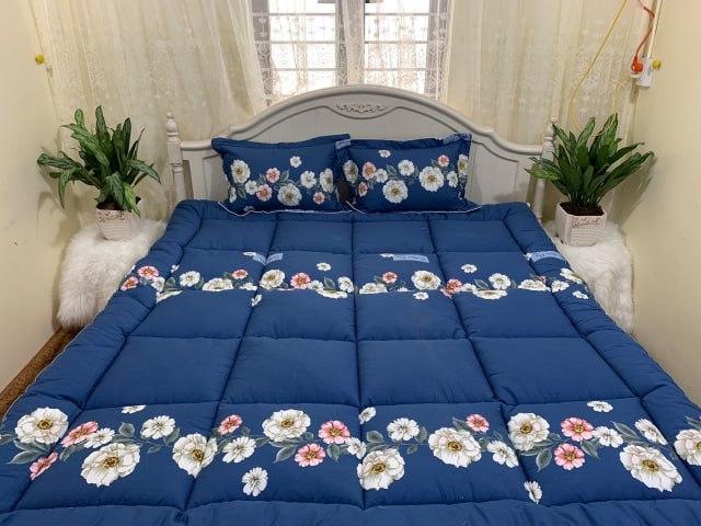 TOPPER tấm làm mềm đệm cotton hàn cao cấp ( MS 03)