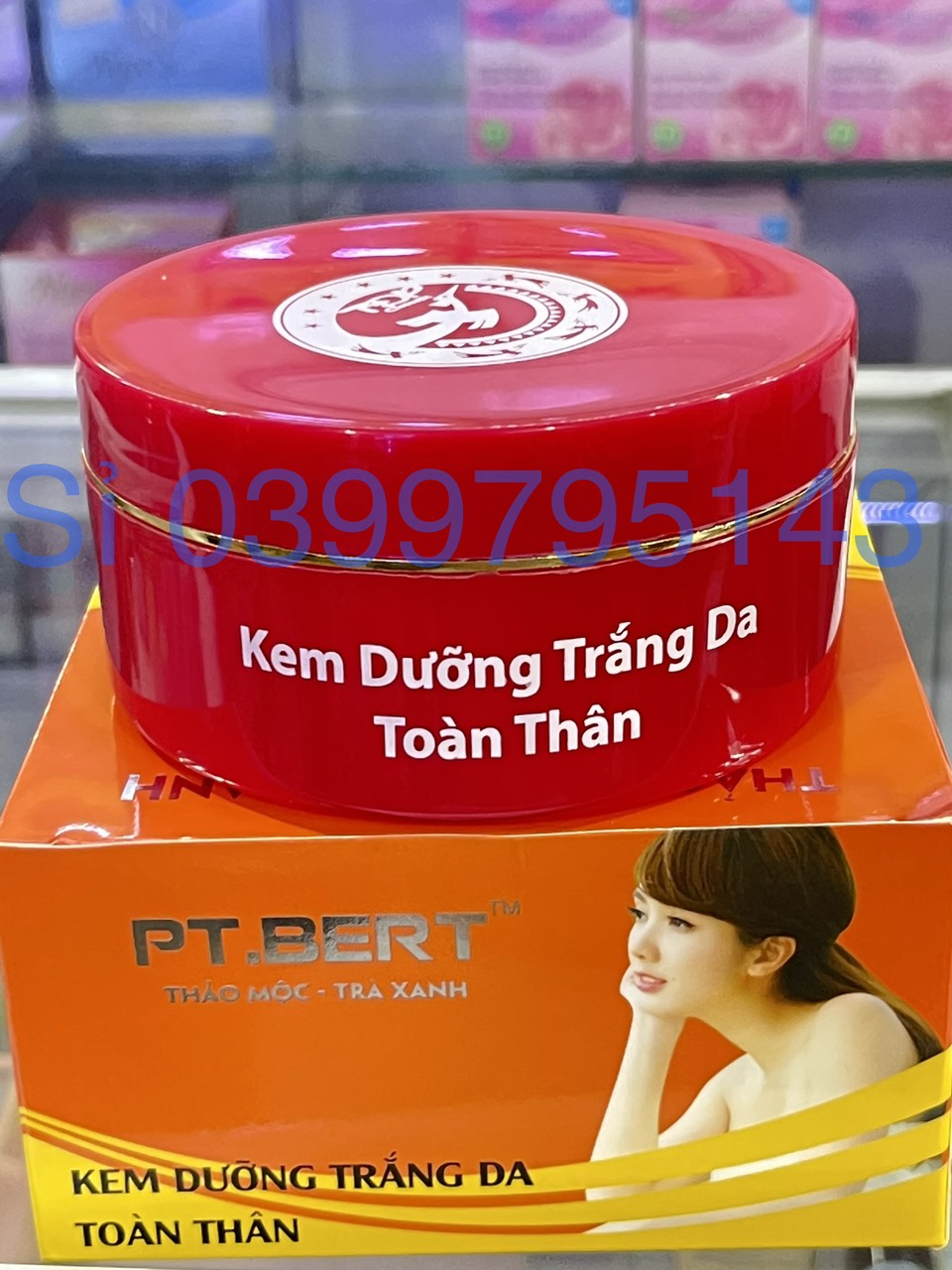 Kem trắng da body Thảo Mộc- Trà Xanh