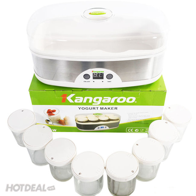 Máy làm sữa chua Kangaroo 8 cốc KG81