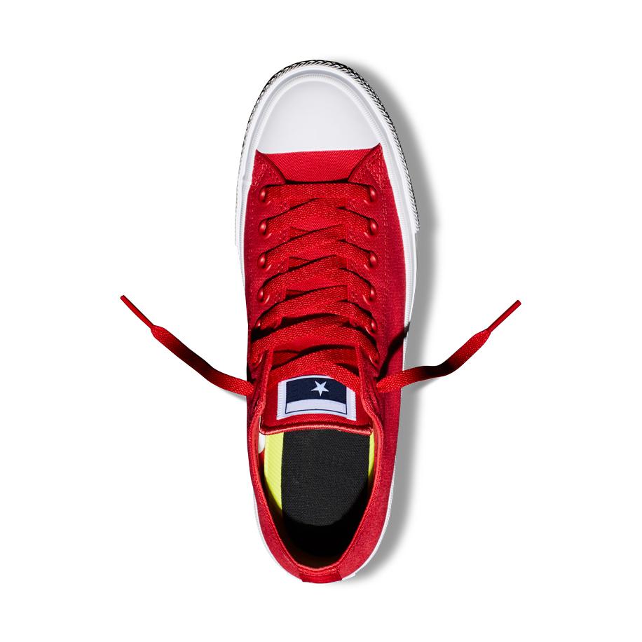 [HCM]Giày Sneaker Bata Thể Thao CK2 Cổ Thấp Đỏ Tươi Nam