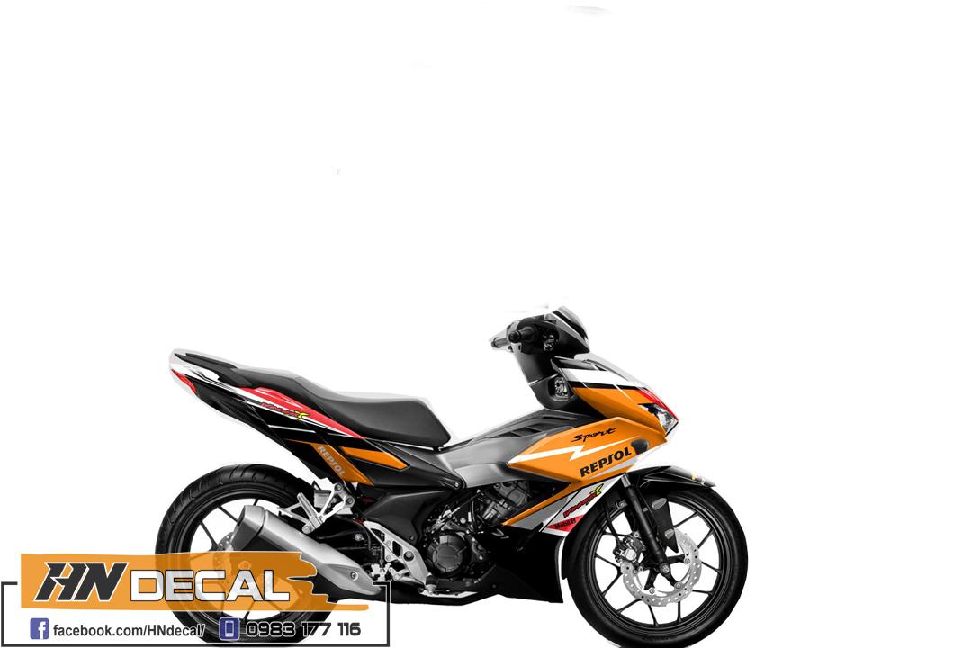 Tem Trùm Winner X Cam Đỏ Repsol