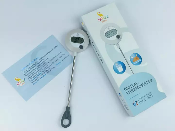 Nhiệt kế đo sữa Moaz bebe MB020