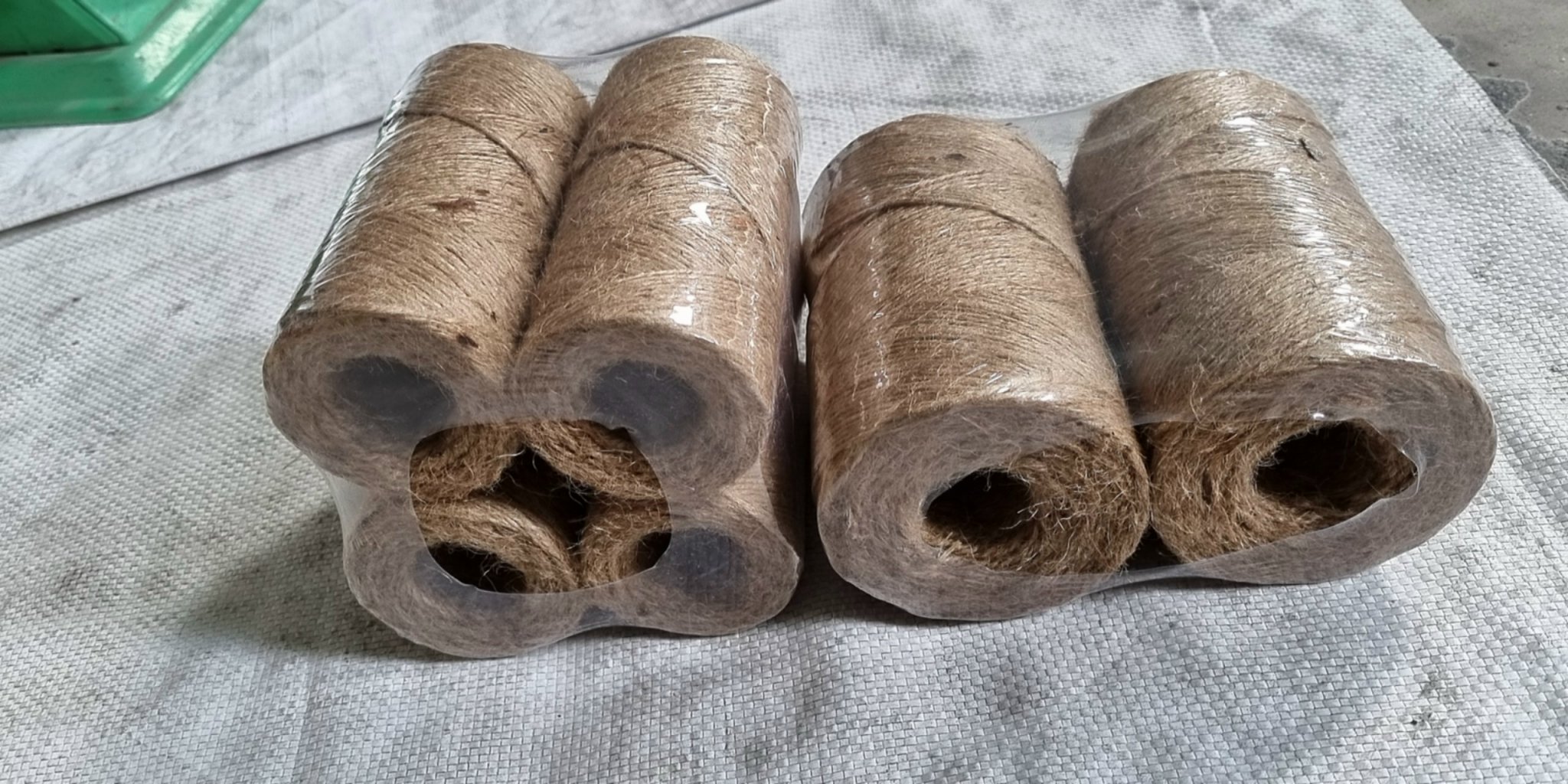 combo 4 cuộn dây thừng gai, dây bố trang trí 220 mét