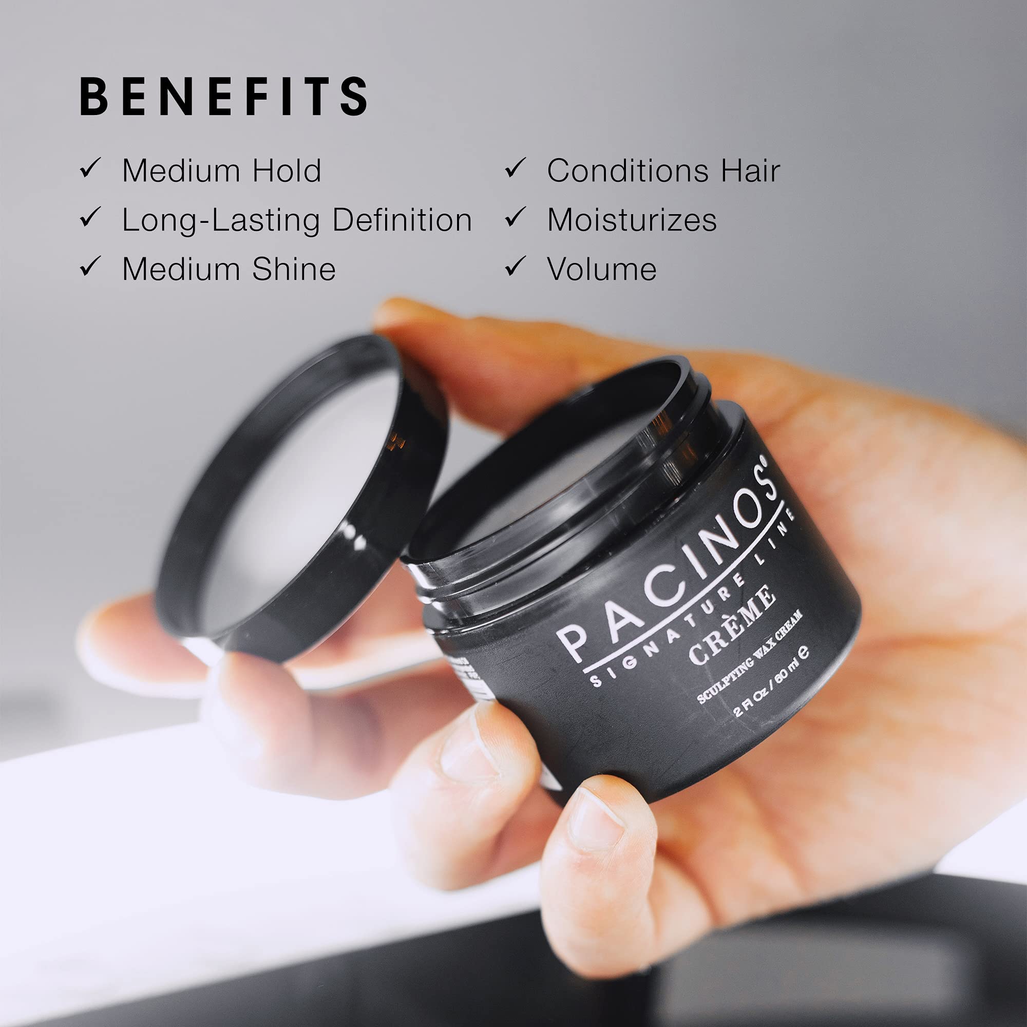 Sáp vuốt tóc Pacinos Define Cream – 60ml | Tạo kiểu tóc cho nam