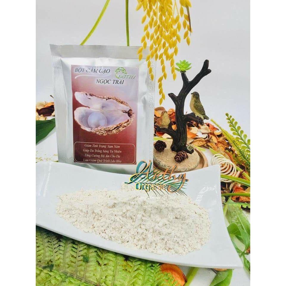 [HCM]Bột cám gạo thảo mộcNgọc trai Anthy gói mini