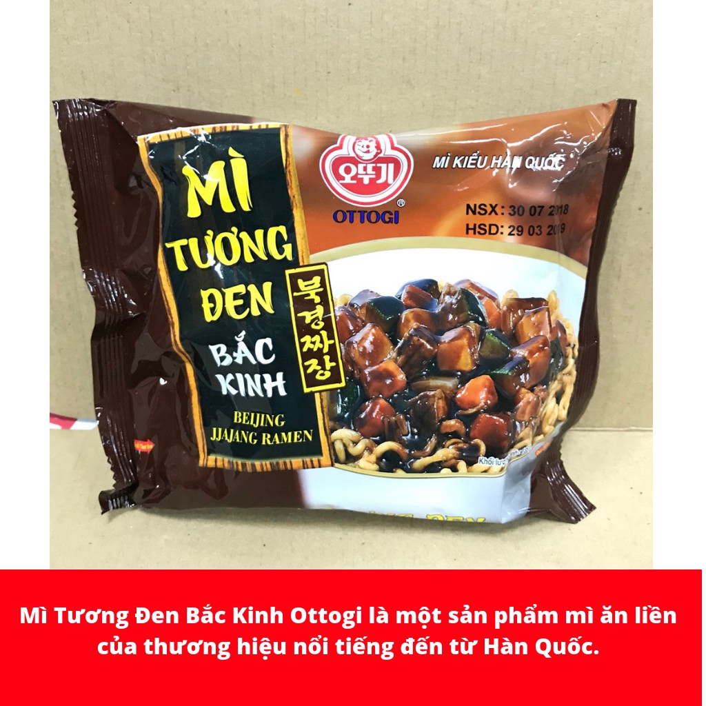 MÌ TƯƠNG ĐEN BẮC KINH OTTOGI GÓI 135G