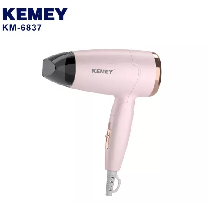Máy Sấy Tóc Kemei  2 Tốc Độ Sấy Kemey Km 6837