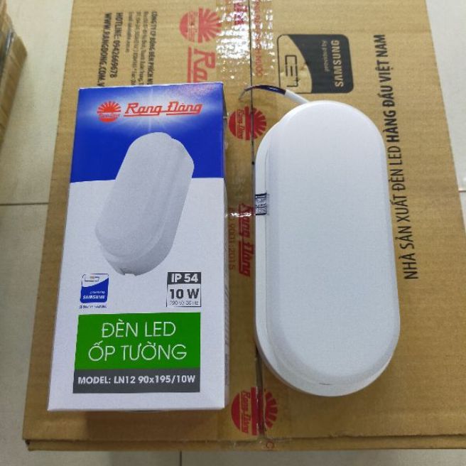 Đèn ốp  tường chống ẩm 10w rạng đông
