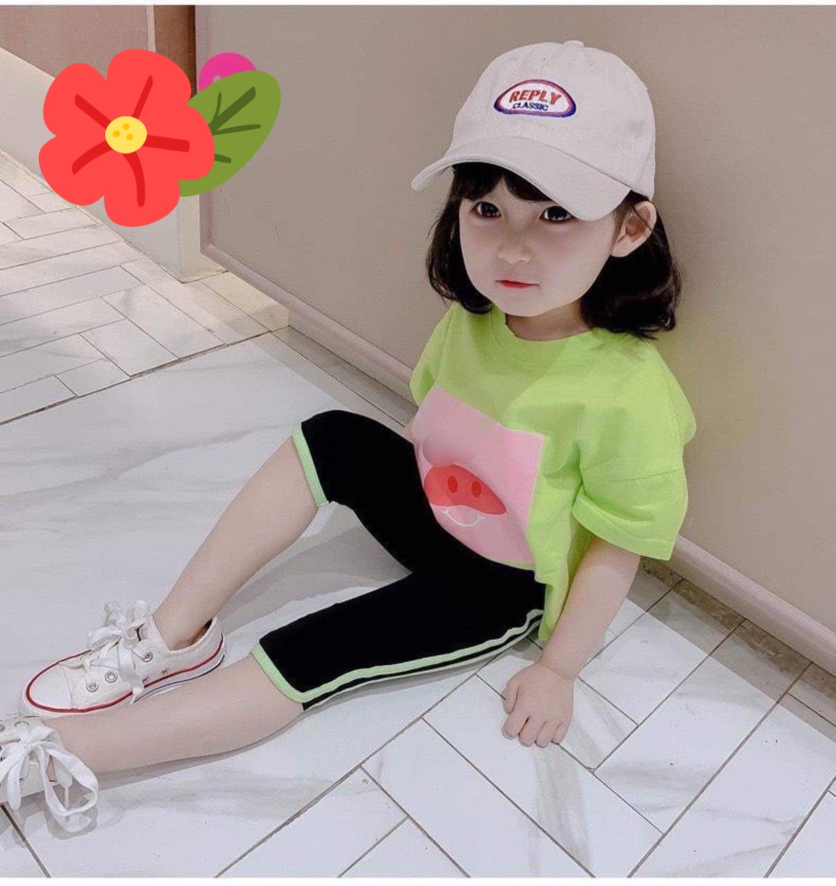 [Hoàn Tiền 6%] Lyvyshop - (Cotton SG chính phẩm) Bộ quần áo bé gái siêu dễ thương từ 09-28kg