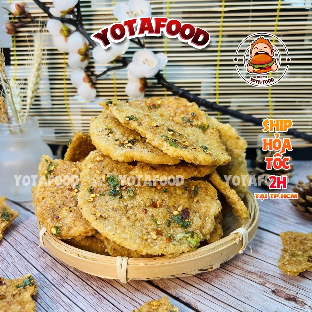 Cơm Cháy Mắm Hành Bể Loại Ngon (Ít vụn - Giòn ngon - đậm vị ) - 500Gr