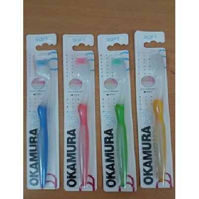 [HCM]Okamura - Bàn chải đánh răng chất lượng Nhật Bản (3 loại)
