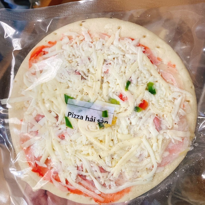 Pizza phô mai làm sẵn size mini (16cm vị bò bằm)