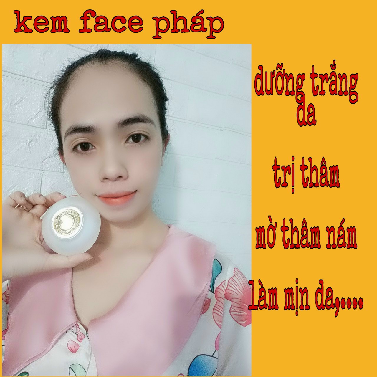 Combo Kem Face Pháp Và Serum Spot Acosmetics Mẫu Mới 2020
