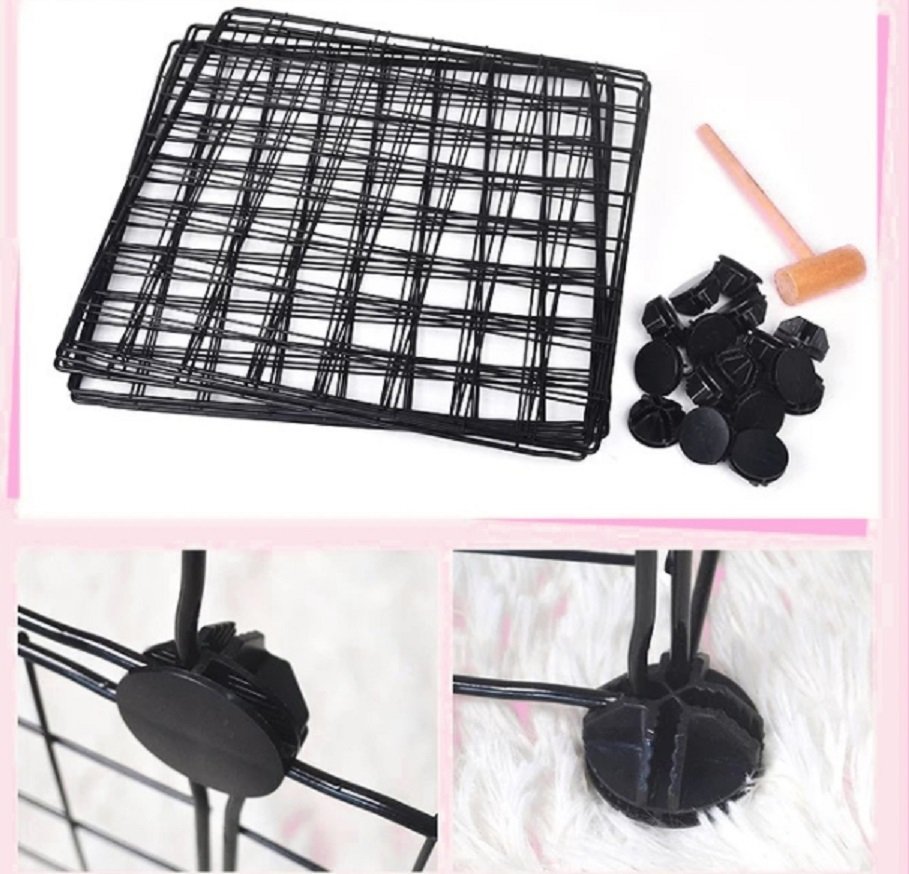 Lưới Sắt sơn tĩnh điện lắp ghép chuồng thú cưng