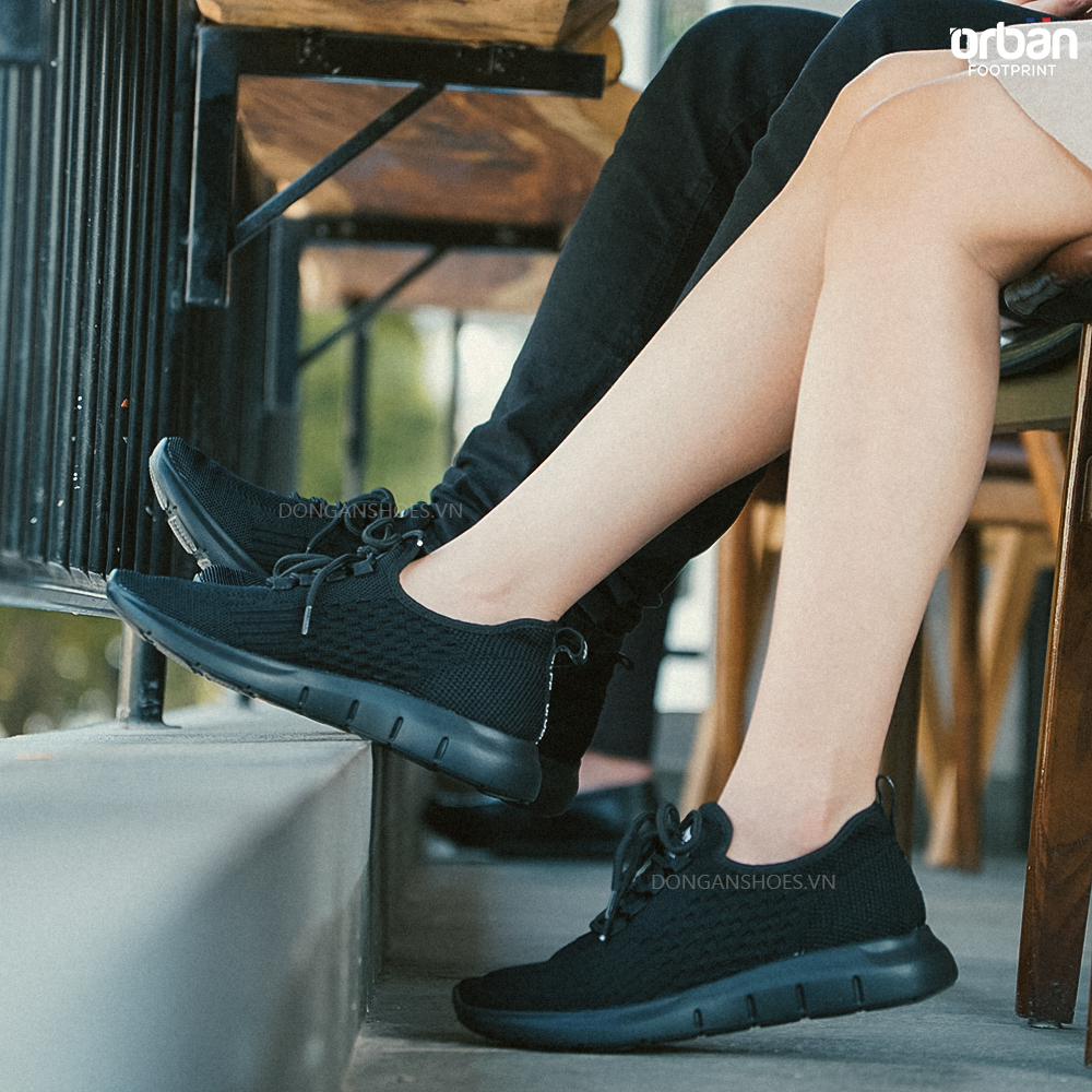 Giày thể thao unisex urban tm2124 đen