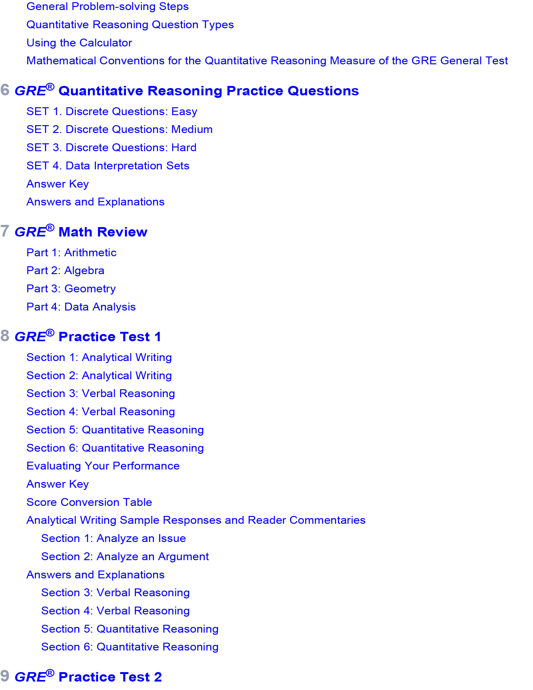 Sách The Official Guide to the GRE General Test - ACB Bookstore