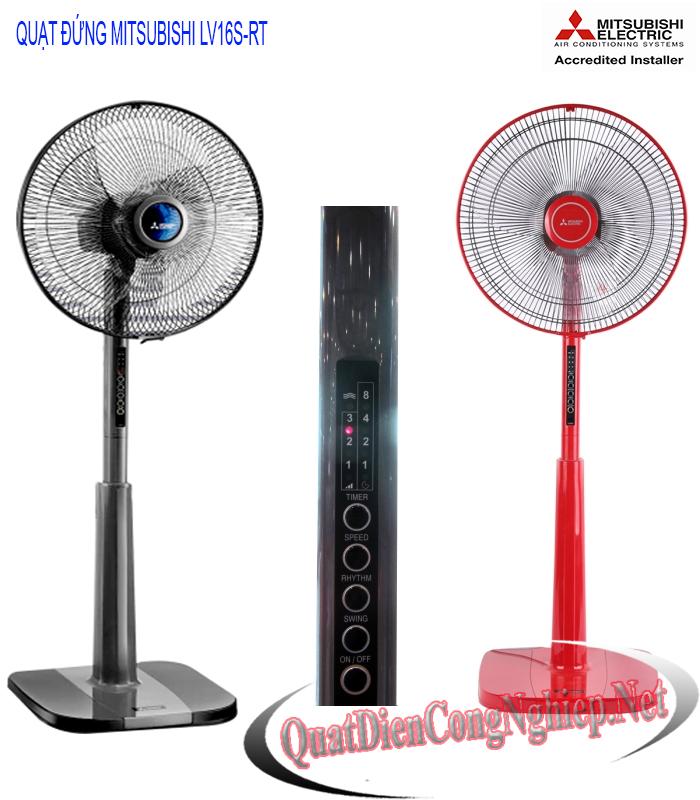 [HCM]Quạt đứng Mitsubishi LV16S-RA (Màu Đỏ)