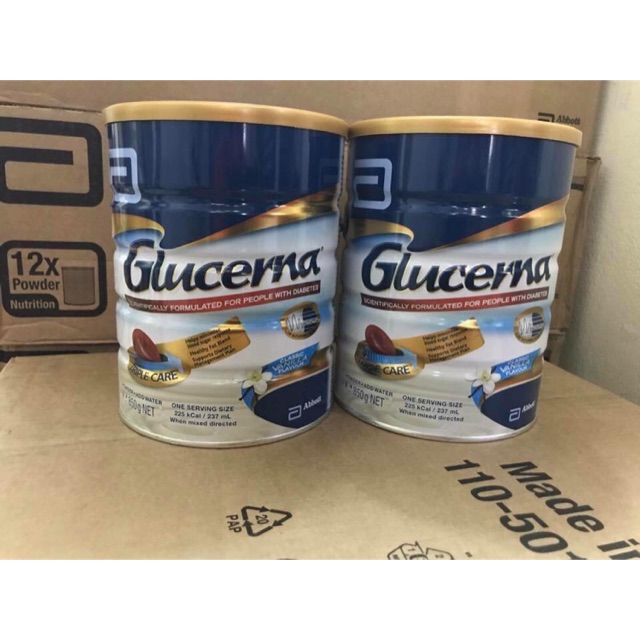 Sữa tiểu đường Glucerna vani Úc 850g