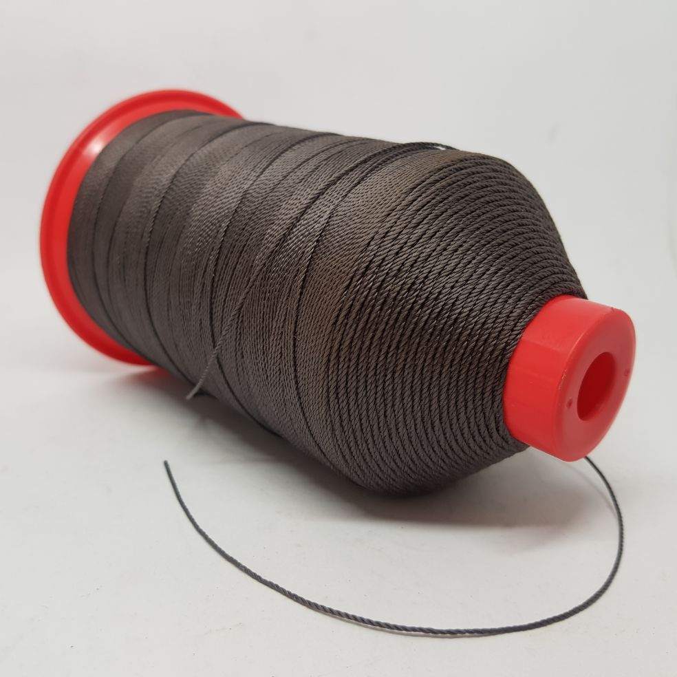 Chỉ dù 1mm màu nâu cuộn 500m