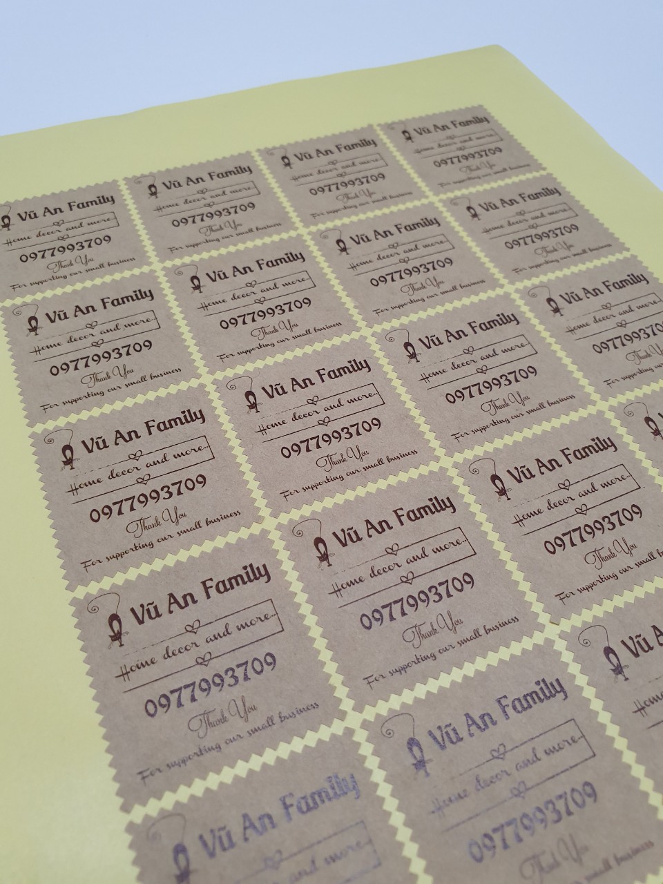 Decal Kraft AMAZON - khổ A3 - Xấp 50 tờ