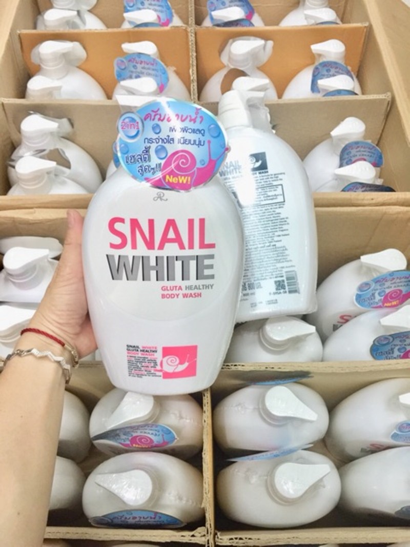 Sữa tắm dưỡng da Snail Gluta Healthy 800ml