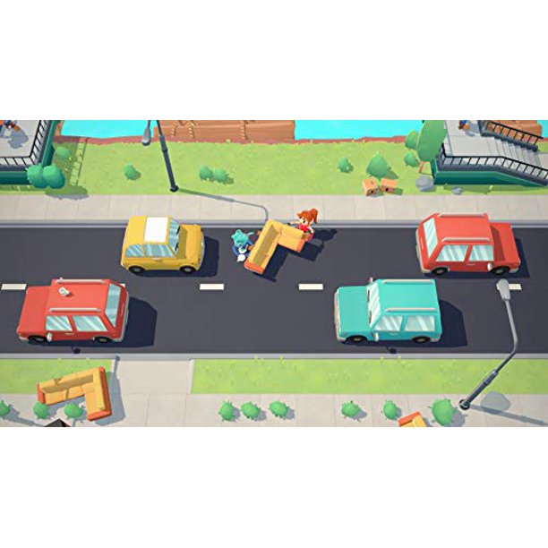 Đĩa Game PS4 : Moving Out Hệ US