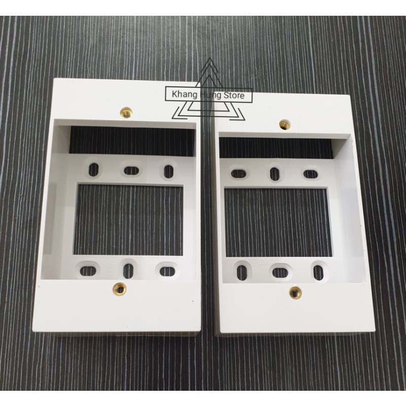 [ SINO VANLOCK ] Đế nổi cao, thấp (dùng gắn mặt cb hoặc ổ cắm ) CK157RL , CK157RH (1 Cái)