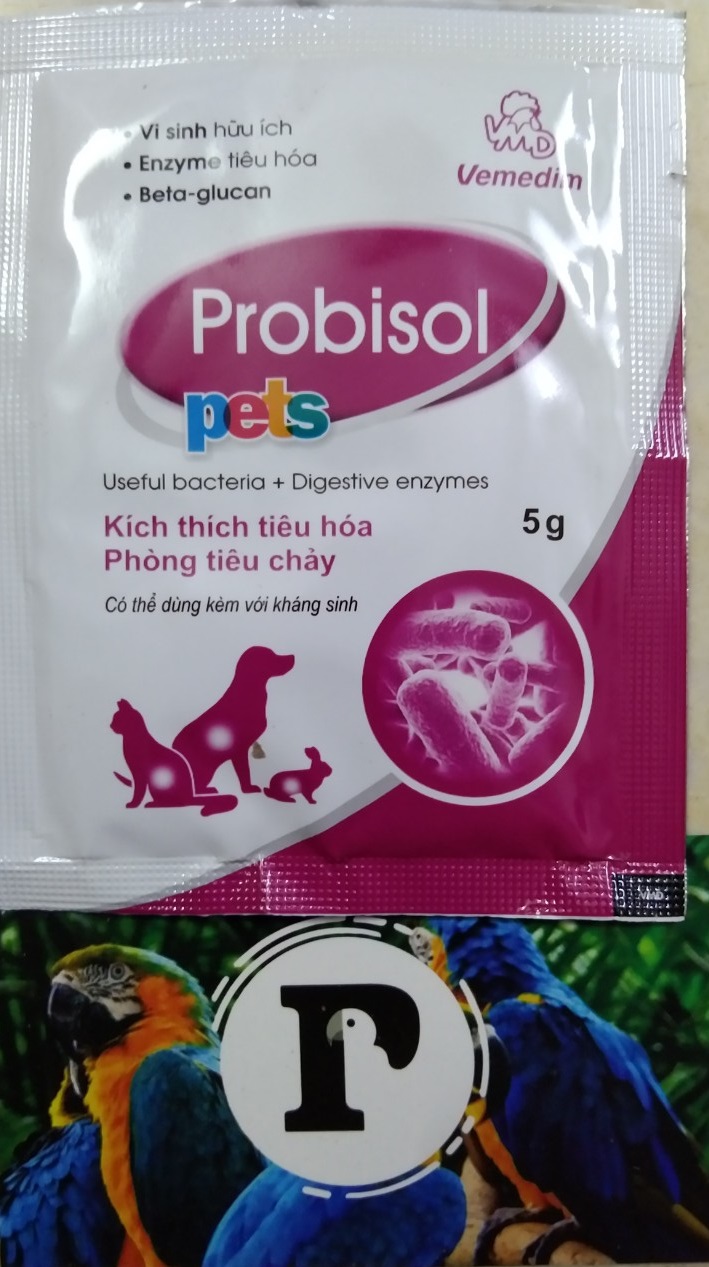 1 GÓI MEN TI.ÊU HÓA CHO CHIM,VẸT VÀ YẾN PHỤNG 5G