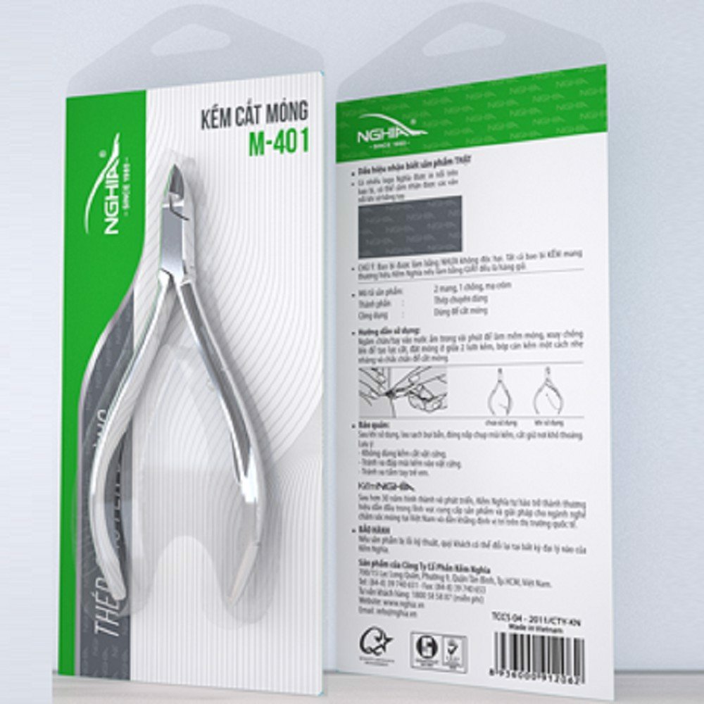 Kềm cắt móng NGHĨA M.401