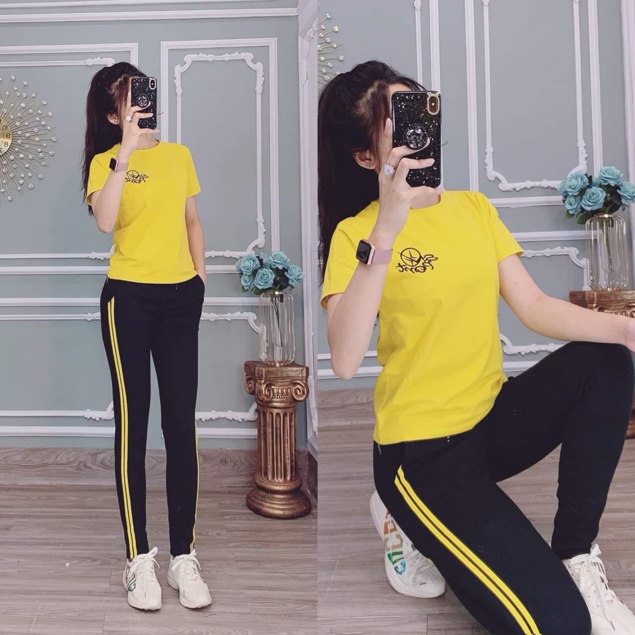 ĐỒ BỘ THỂ THAO NỮ THUN COTTON