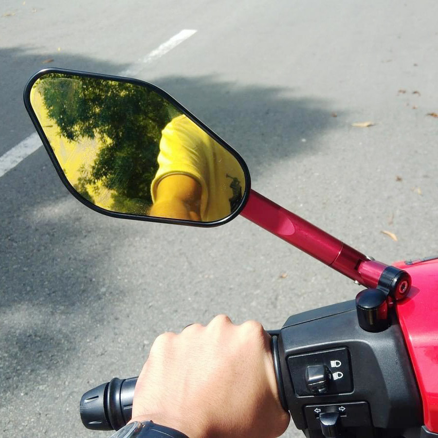 Gương Chiếu Hậu Elisse Trang Trí Xe Máy [ 1 Chiếc Trái ]