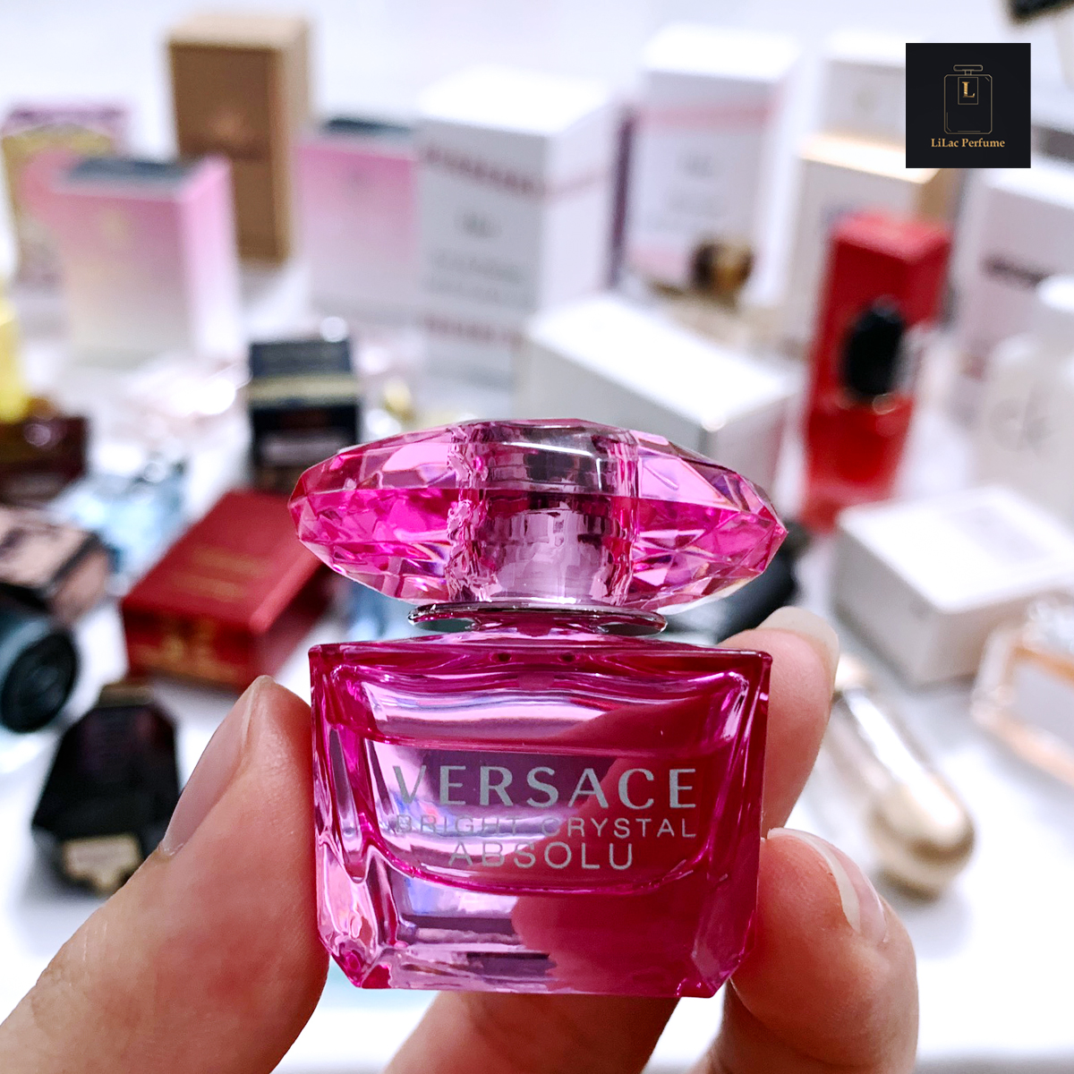 [CHÍNH HÃNG] Nước Hoa Mini Nữ Versace  Bright Crystal Absolu EDP 5ml