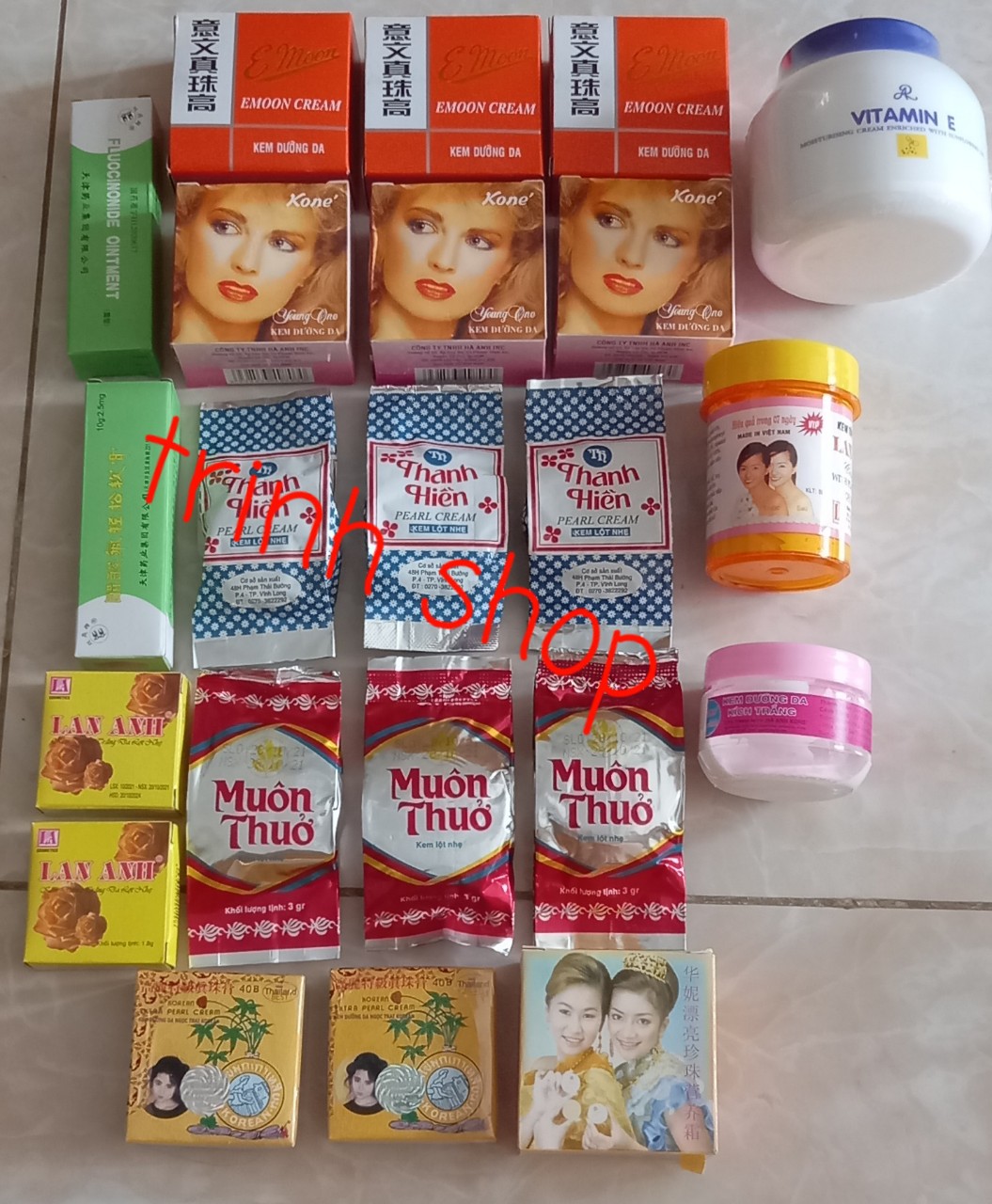 công thức kem trộn body trắng nhanh