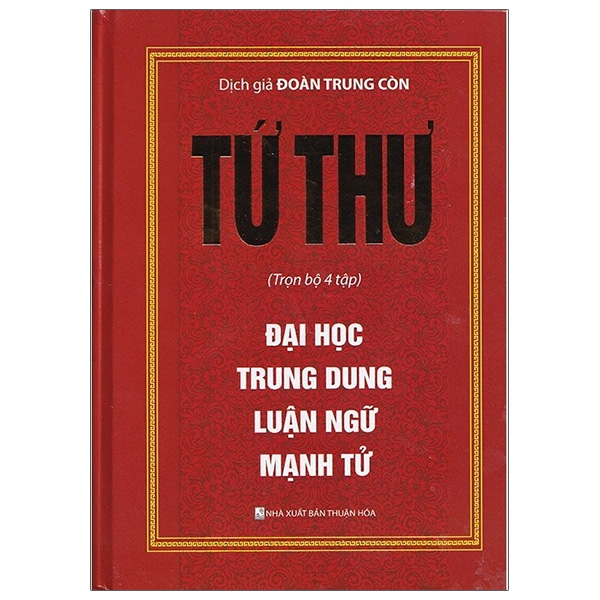 Fahasa - tứ thư : đại học - trung dung - luận ngữ - mạnh tử