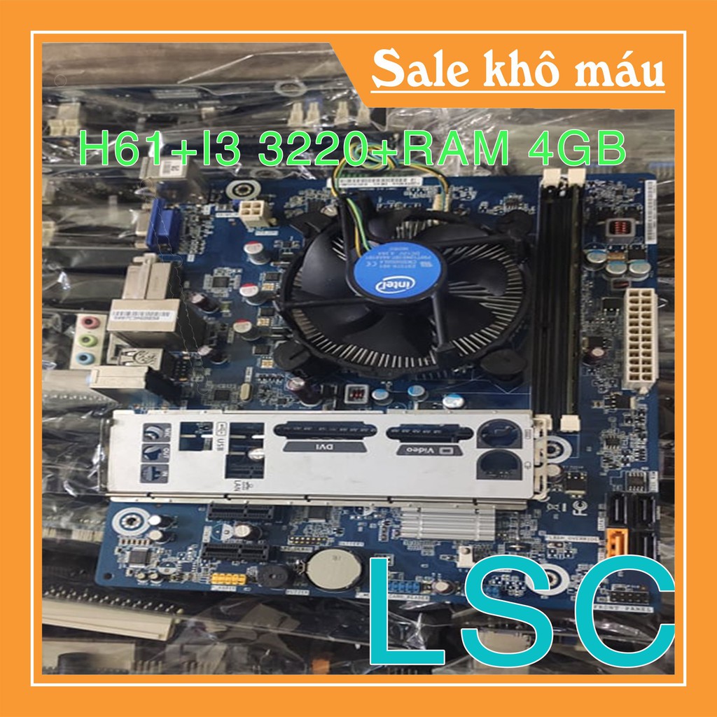 Combo H61 Main+Chip+Ram