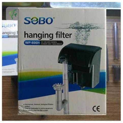 Lọc thác Sobo Wp-606H cho hồ cá cảnh