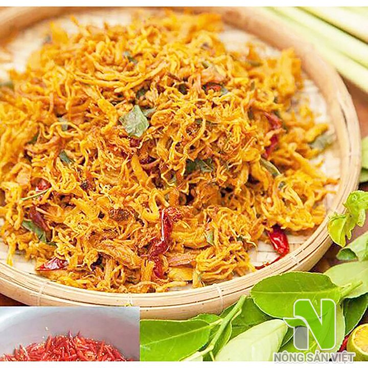 150gr Khô Gà Lá Chanh Xé Cay