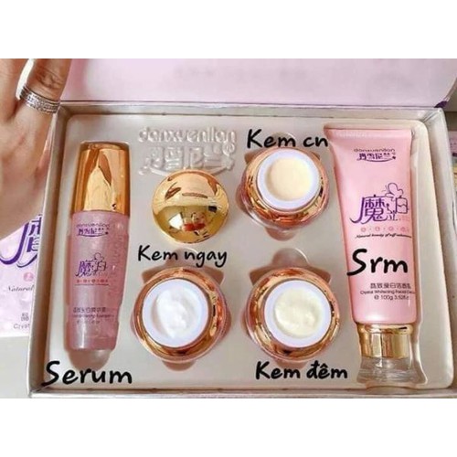 Bộ kem dưỡng da hoàng cung hồng