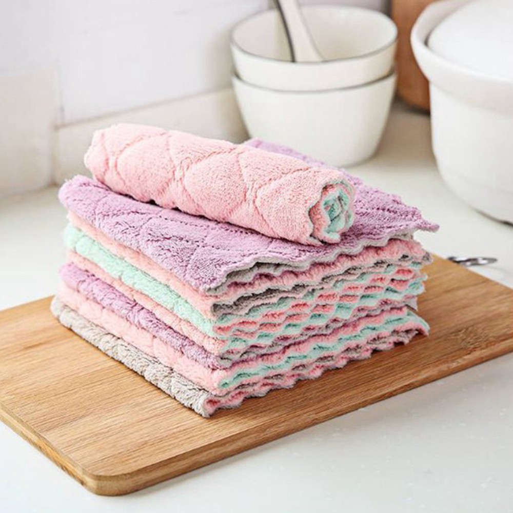 Set 10 khăn lau đa năng 2 mặt