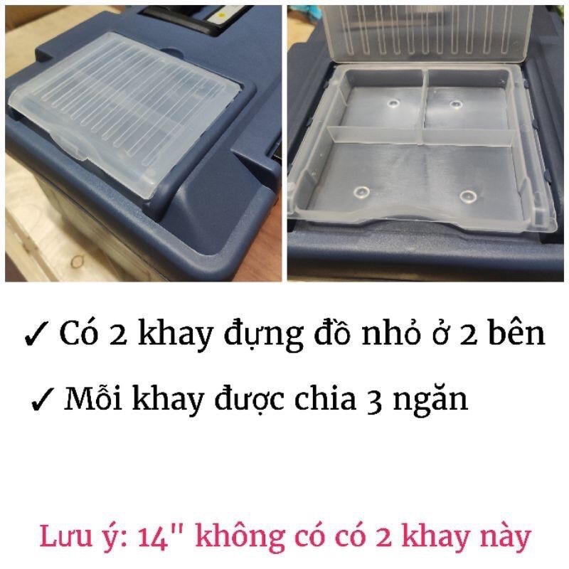 Thùng đựng đồ nghề Hiệu LS  có khóa sắt size lớn 20"