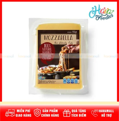 [ HÀNG NHẬP KHẨU ĐỨC - CHỈ GIAO HCM ] Phô Mai Mozzarella 45% FIDM Gói 150gr – Mozzarella Cheese 45% FIDM