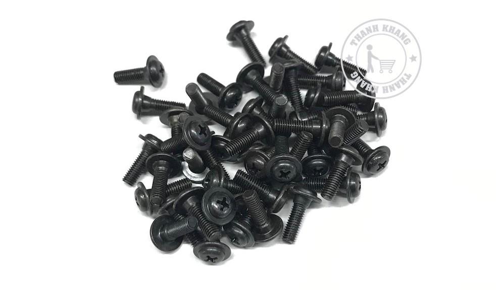[HCM]Bộ 50 ốc bợ cổ (5li) Wave Thanh Khang (Đen) CB-BK08SAT-50