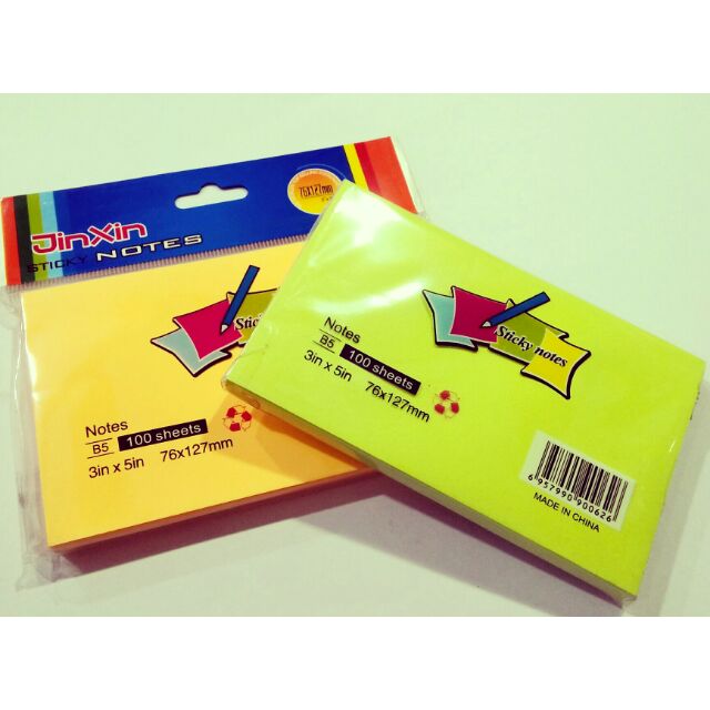 [HCM]Giấy ghi nhớ nhiều màu kích thước : (3x2)(3x3)(3x4)(3x5)(4x6)
