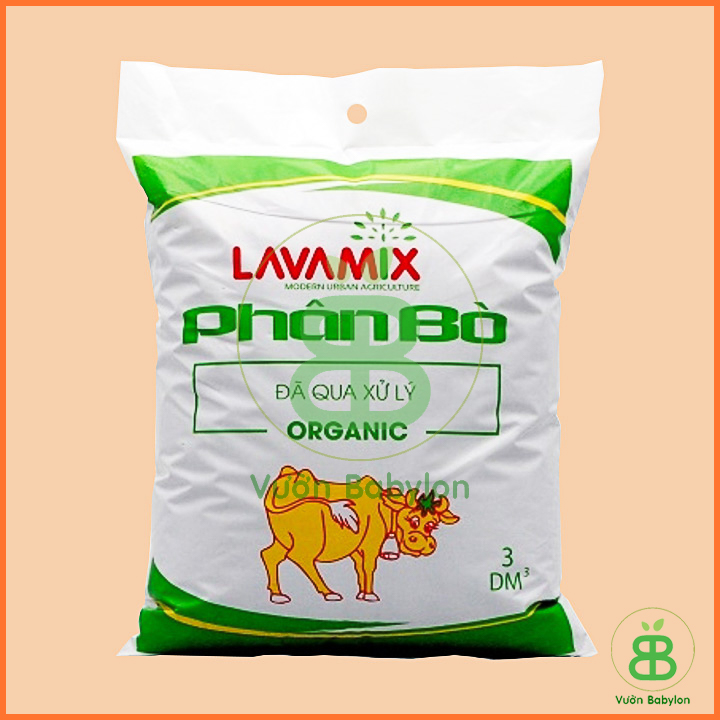 Phân Bò LAVAMIX Đã Qua Xử Lý 3DM3