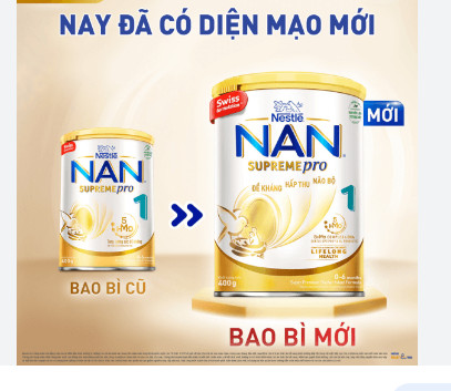 Nan Supreme 1 5Hmo Milk Powder 800g New (0-12 Months)